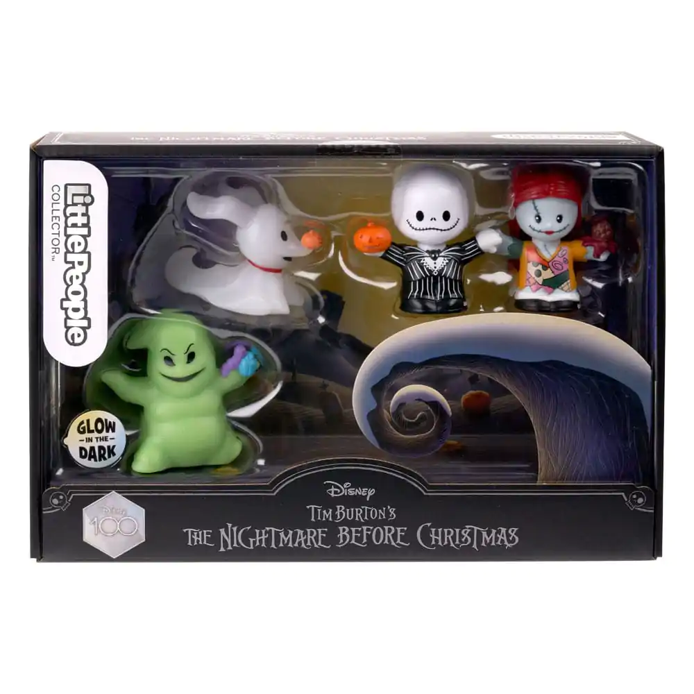 The Nightmare Before Christmas Fisher-Price Little People Collector Mini Figure set od 4 komada 7 cm fotografija proizvoda