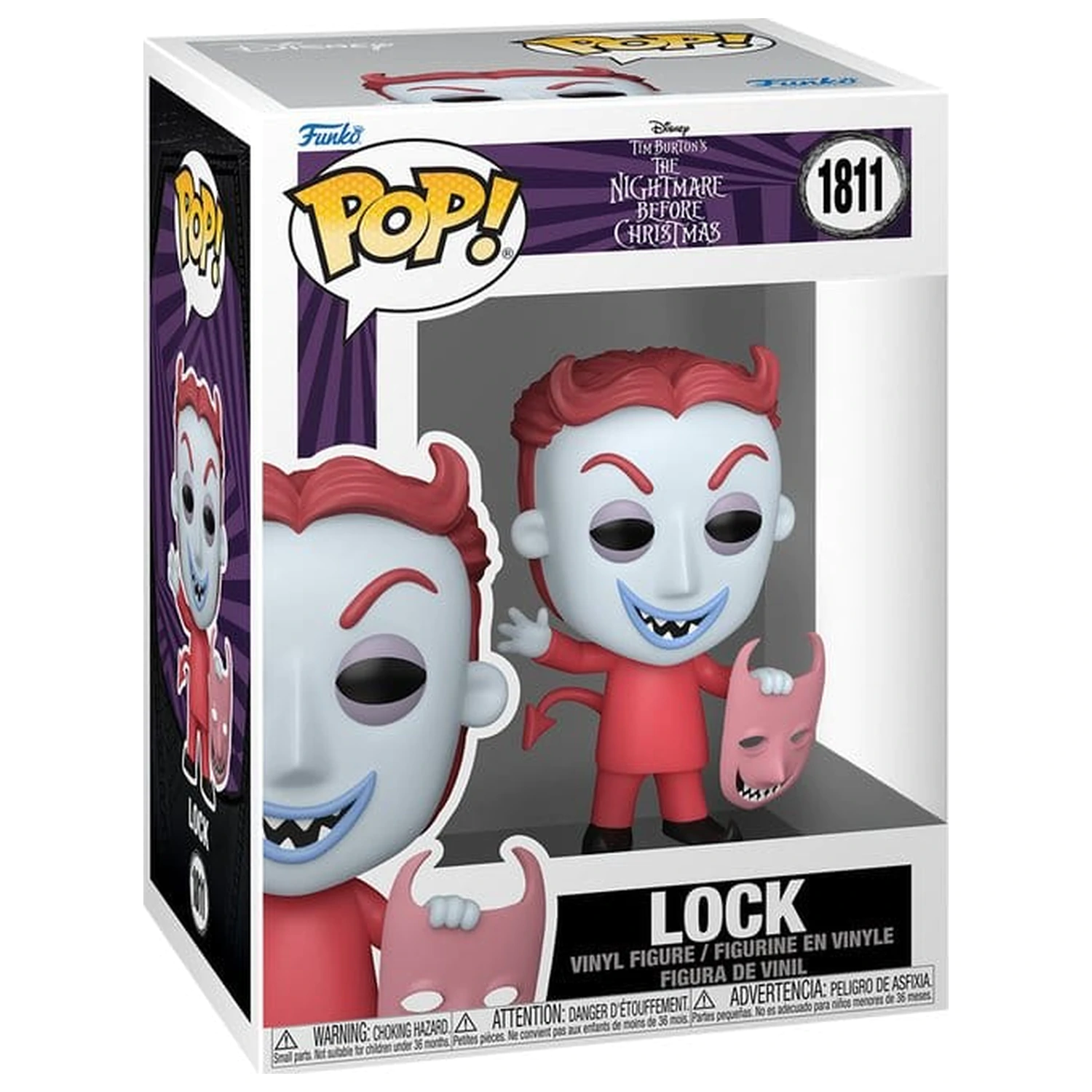 The Nightmare Before Christmas Funko POP! Vinyl figura Lock 9 cm fotografija proizvoda