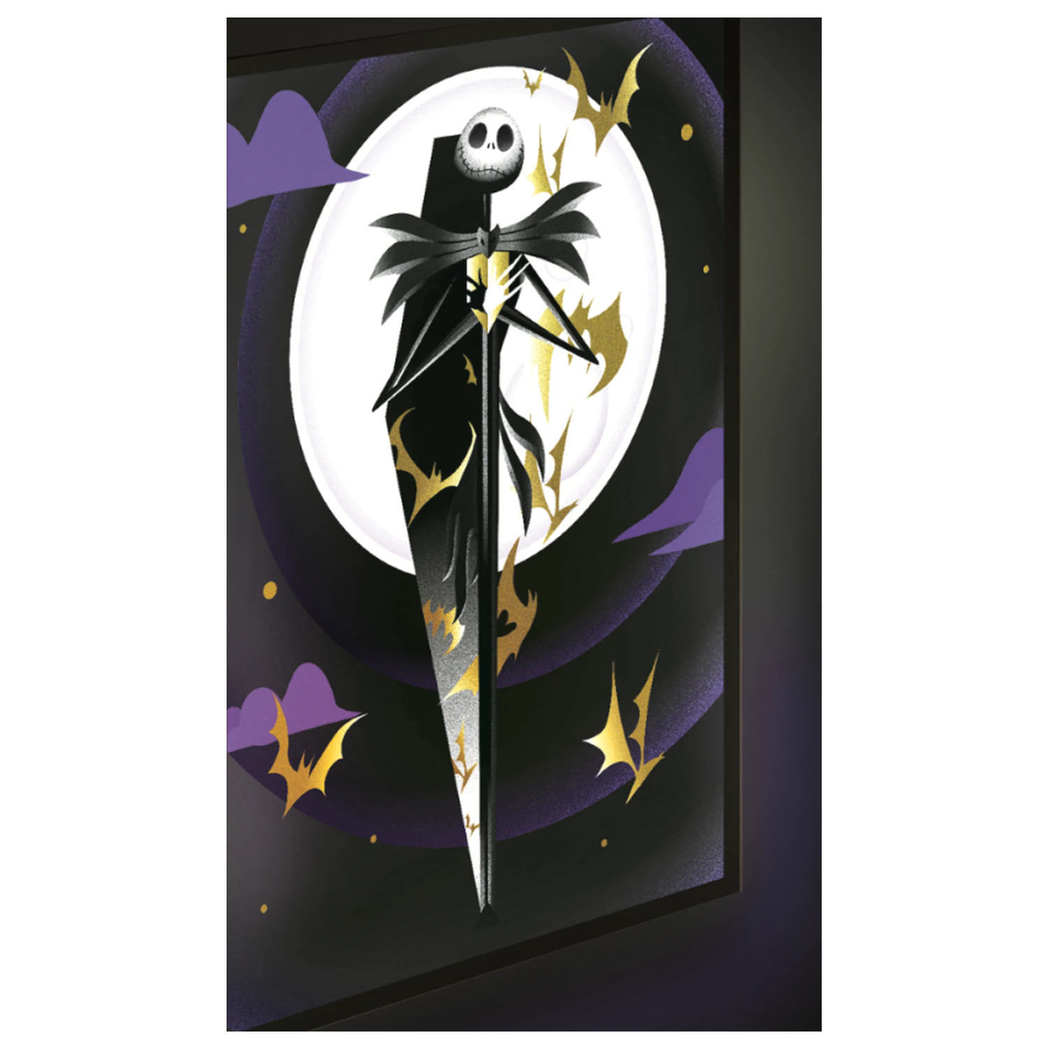 The Nightmare Before Christmas Jack svjetleće platno 40x30 cm fotografija proizvoda