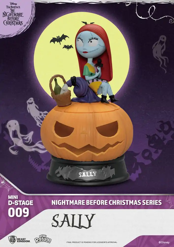 The Nightmare Before Christmas Mini Diorama Stage PVC Figura Sally 10 cm fotografija proizvoda