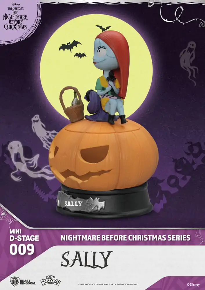 The Nightmare Before Christmas Mini Diorama Stage PVC Figura Sally 10 cm fotografija proizvoda