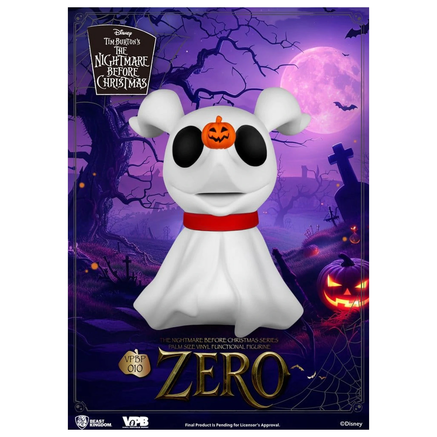 The Nightmare Before Christmas Figura za dlan Kasica Zero 11 cm fotografija proizvoda