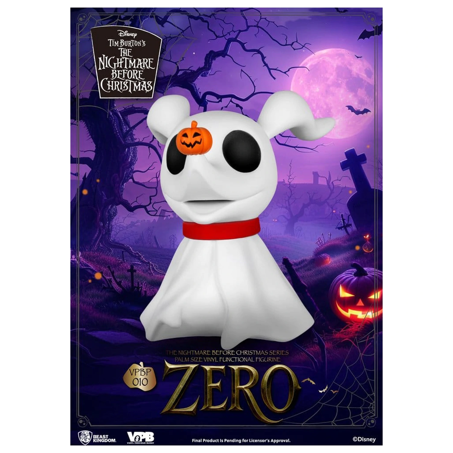 The Nightmare Before Christmas Figura za dlan Kasica Zero 11 cm fotografija proizvoda