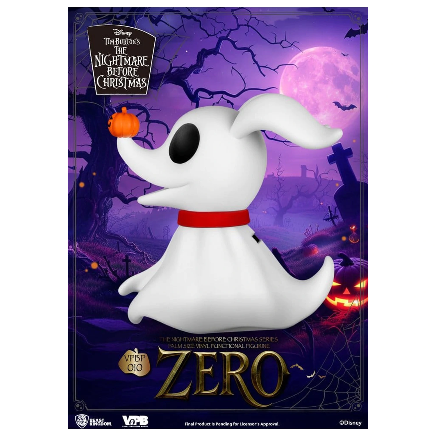 The Nightmare Before Christmas Figura za dlan Kasica Zero 11 cm fotografija proizvoda
