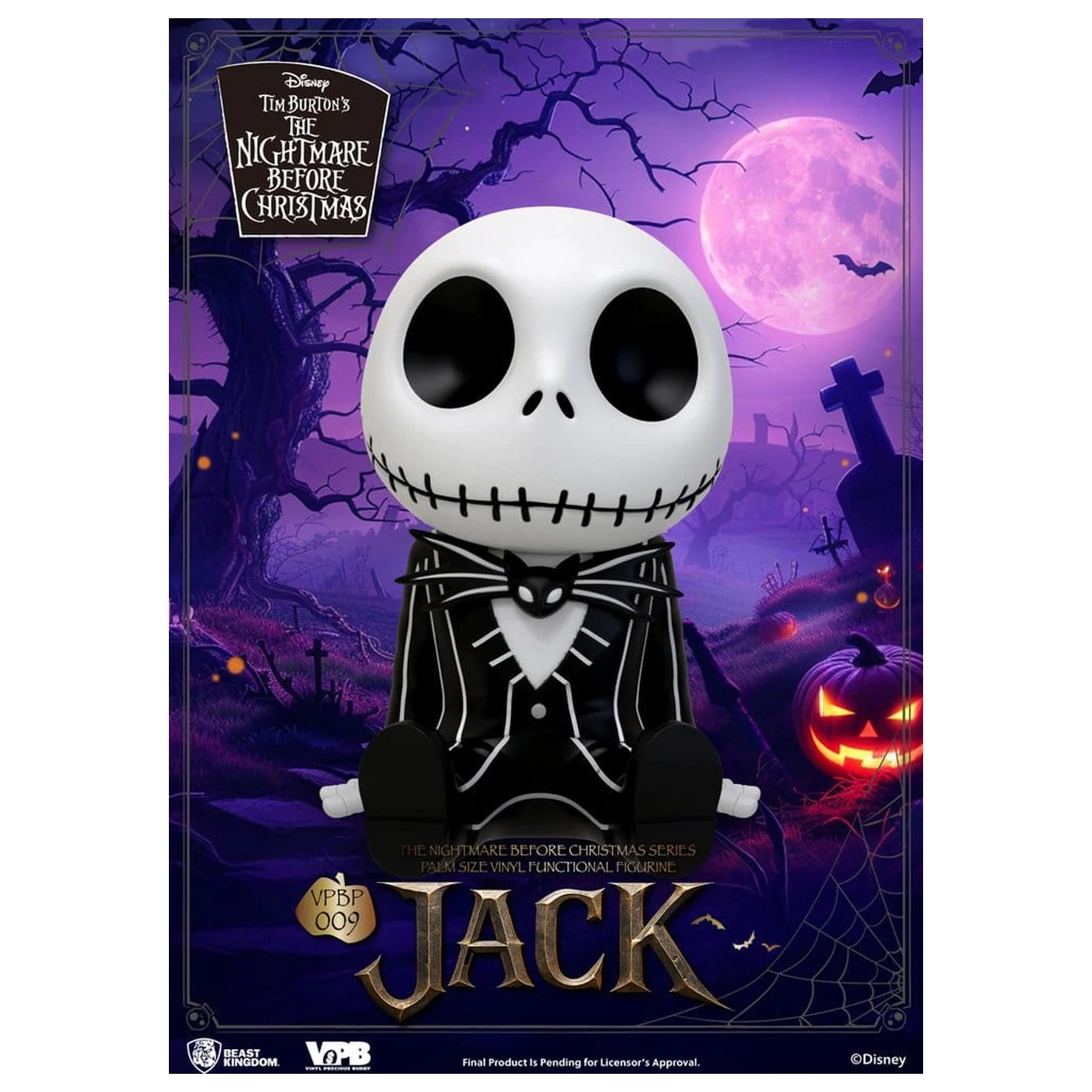 The Nightmare Before Christmas Figura veličine dlana kasica prasica Jack 12 cm fotografija proizvoda