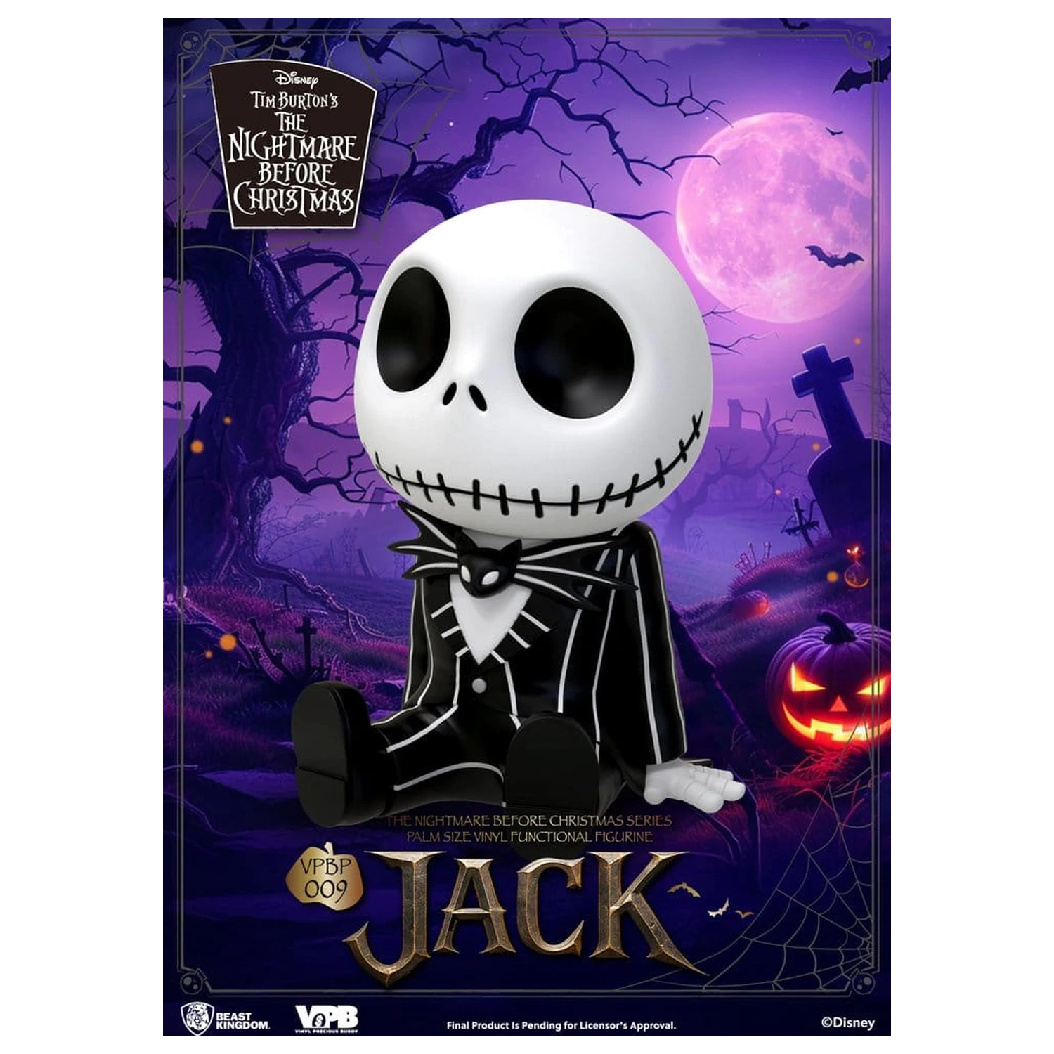 The Nightmare Before Christmas Figura veličine dlana kasica prasica Jack 12 cm fotografija proizvoda