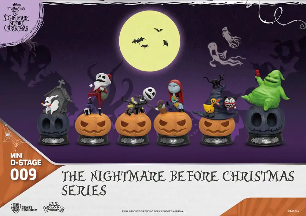 The Nightmare Before Christmas Mini Diorama Figurice pozornice The Nightmare Before Christmas Series 10 cm fotografija proizvoda