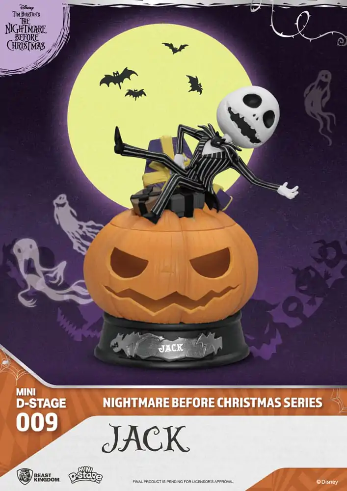 The Nightmare Before Christmas Mini Diorama Figurice pozornice The Nightmare Before Christmas Series 10 cm fotografija proizvoda