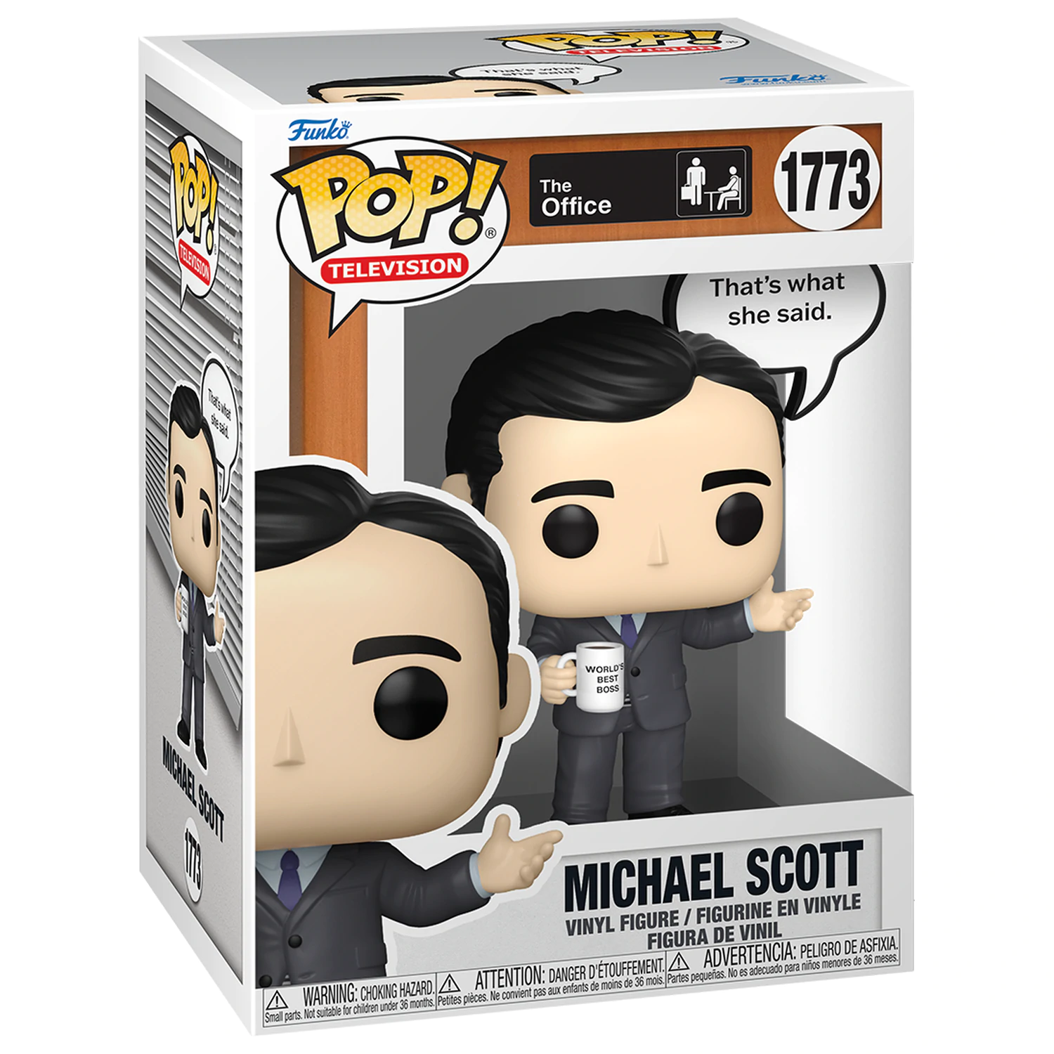 The Office Funko POP! Sayings Vinyl figura Michael 9 cm fotografija proizvoda