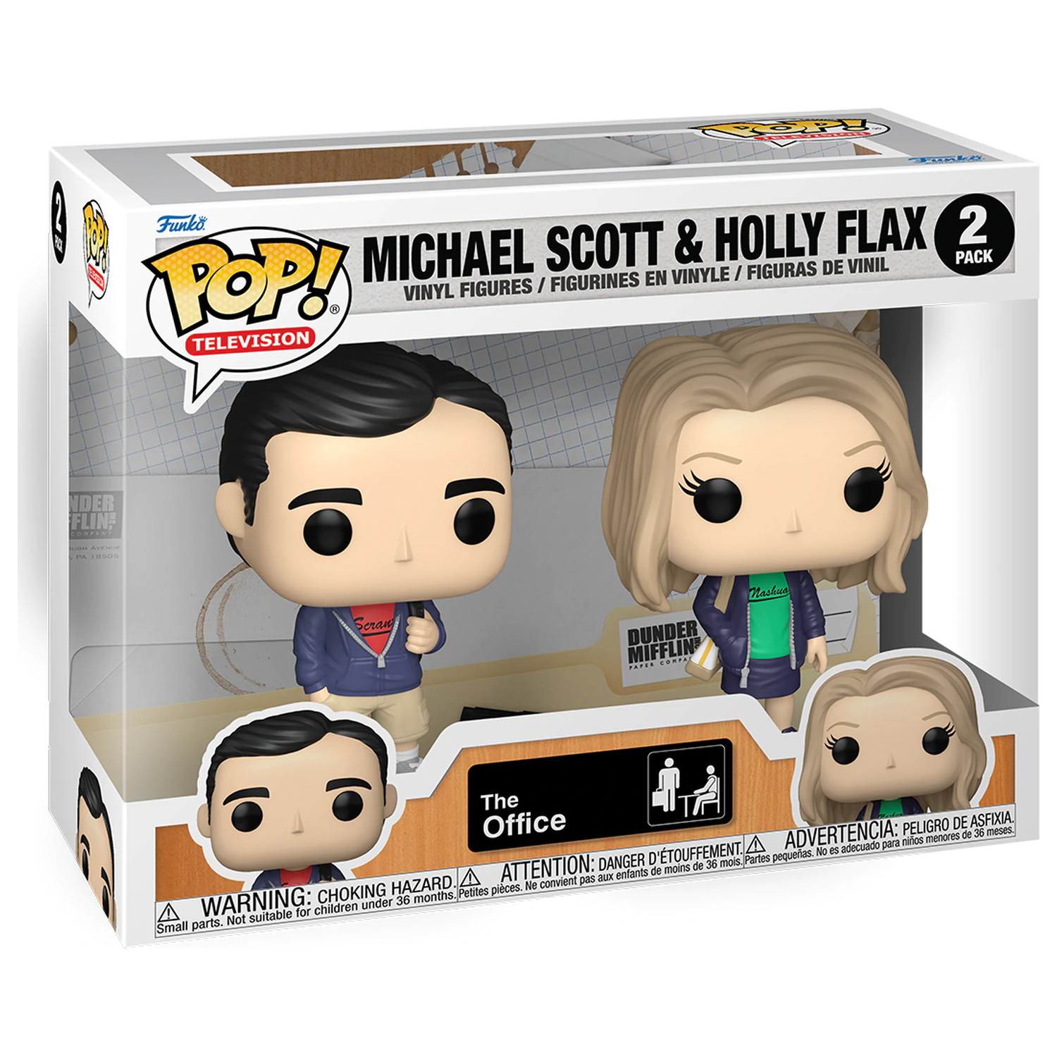 The Office Funko POP! Television Vinyl Figure 2-Pack Michael & Holly 9 cm fotografija proizvoda