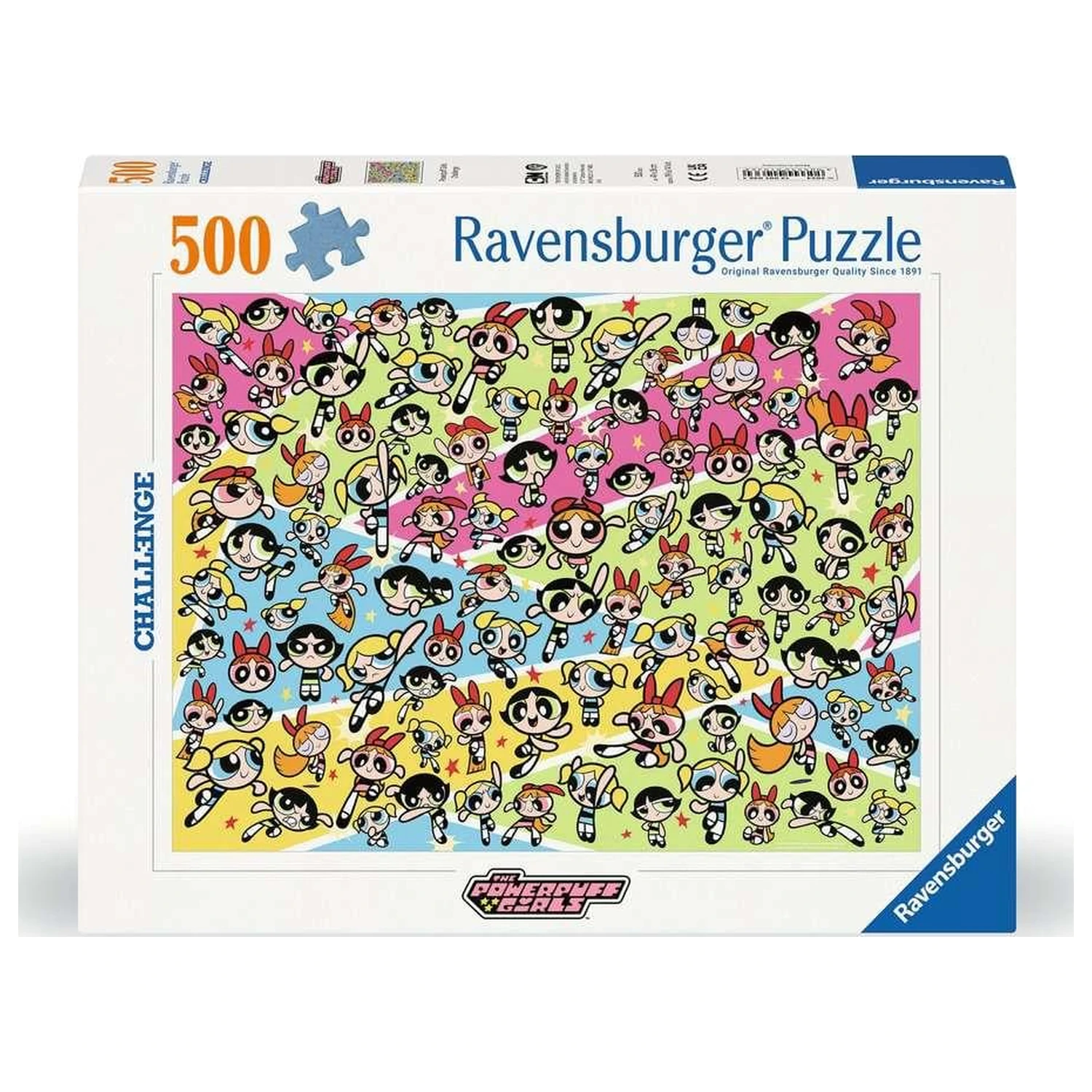 The Powerpuff Girls Challenge Puzzle (500 komada) fotografija proizvoda