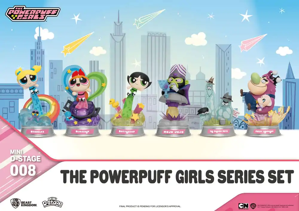 The Powerpuff Girls Mini Diorama Stage Statue The Powerpuff Girls Series Set 12 cmThe Powerpuff Girls Mini Diorama Stage Kipići The Powerpuff Girls Series Set 12 cm fotografija proizvoda