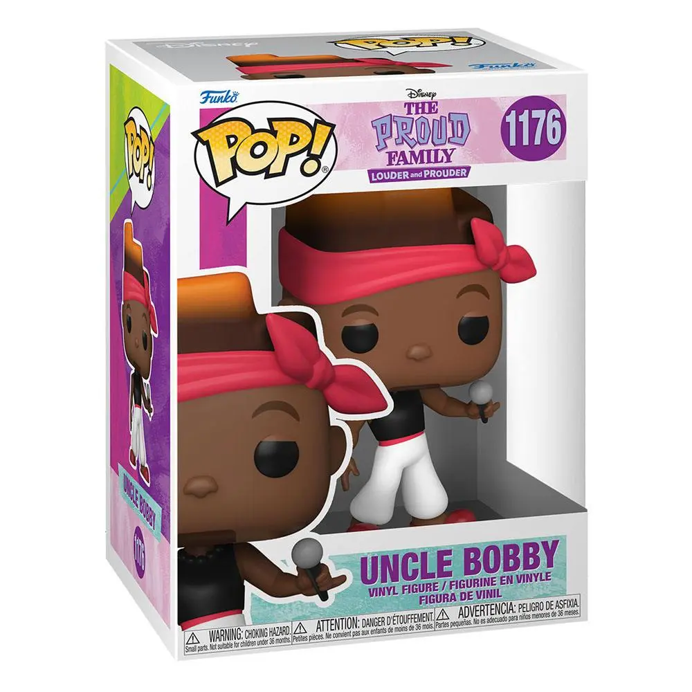 The Proud Family: Louder and Prouder POP! Disney vinilna figura Uncle Bobby 9 cm fotografija proizvoda