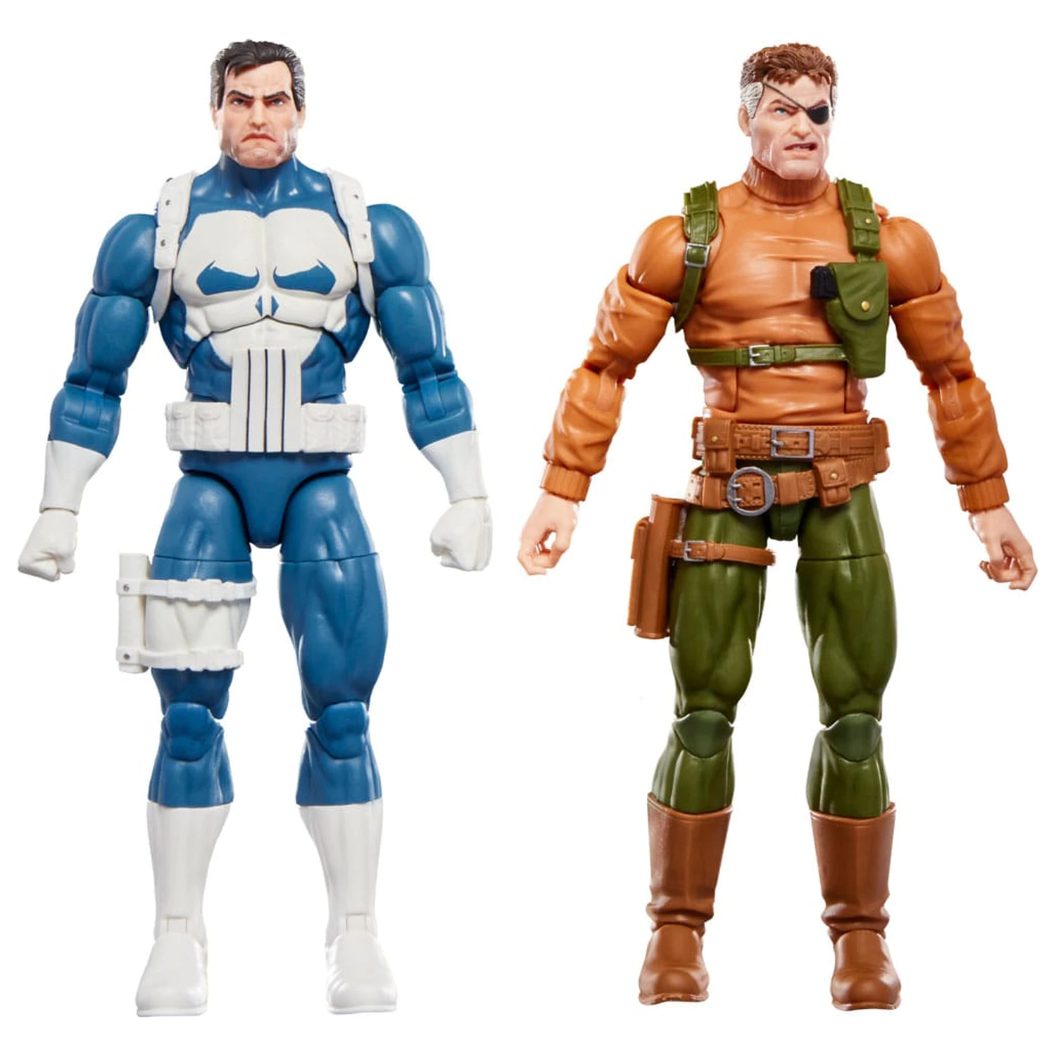 The Punisher Marvel Legends Gamerverse akcija figura 2-Pack Punisher & Nick Fury 15 cm fotografija proizvoda