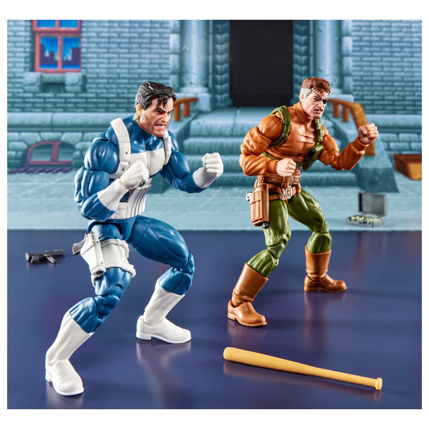 The Punisher Marvel Legends Gamerverse akcija figura 2-Pack Punisher & Nick Fury 15 cm fotografija proizvoda