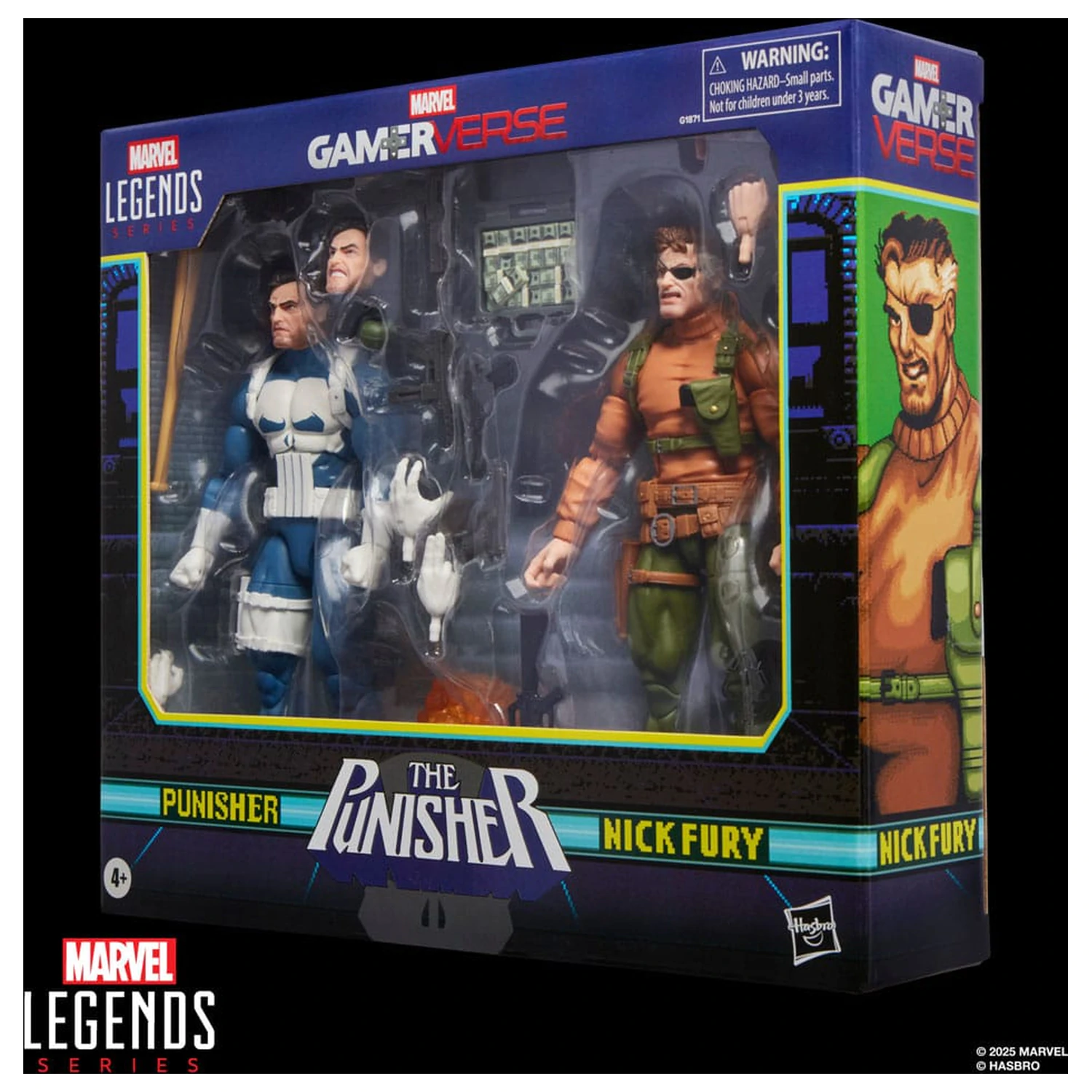 The Punisher Marvel Legends Gamerverse akcija figura 2-Pack Punisher & Nick Fury 15 cm fotografija proizvoda