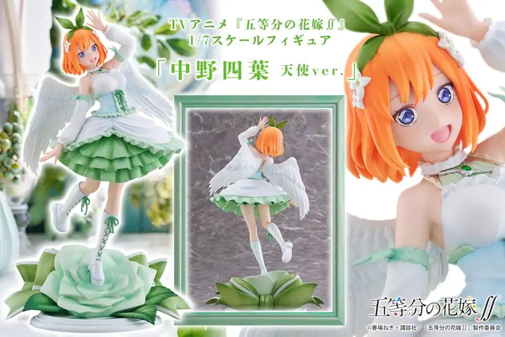 The Quintessential Quintuplets PVC kip 1/7 Nakano Yotsuba Angel Ver. 27 cm fotografija proizvoda