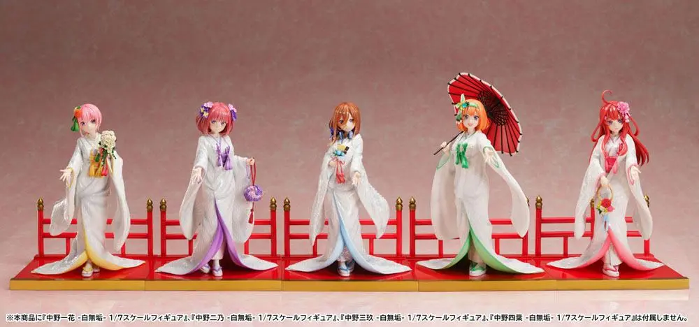 The Quintessential Quintuplets 2 PVC Kip 1/7 Ichika Nakano 2 - Shiromuku 22 cm fotografija proizvoda