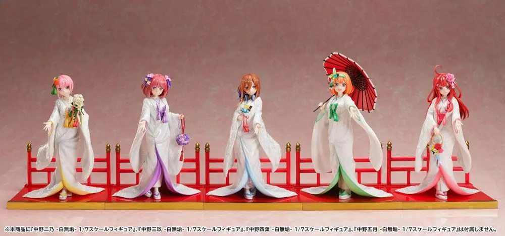 The Quintessential Quintuplets 2 PVC Kip 1/7 Ichika Nakano -Shiromuku 22 cm fotografija proizvoda