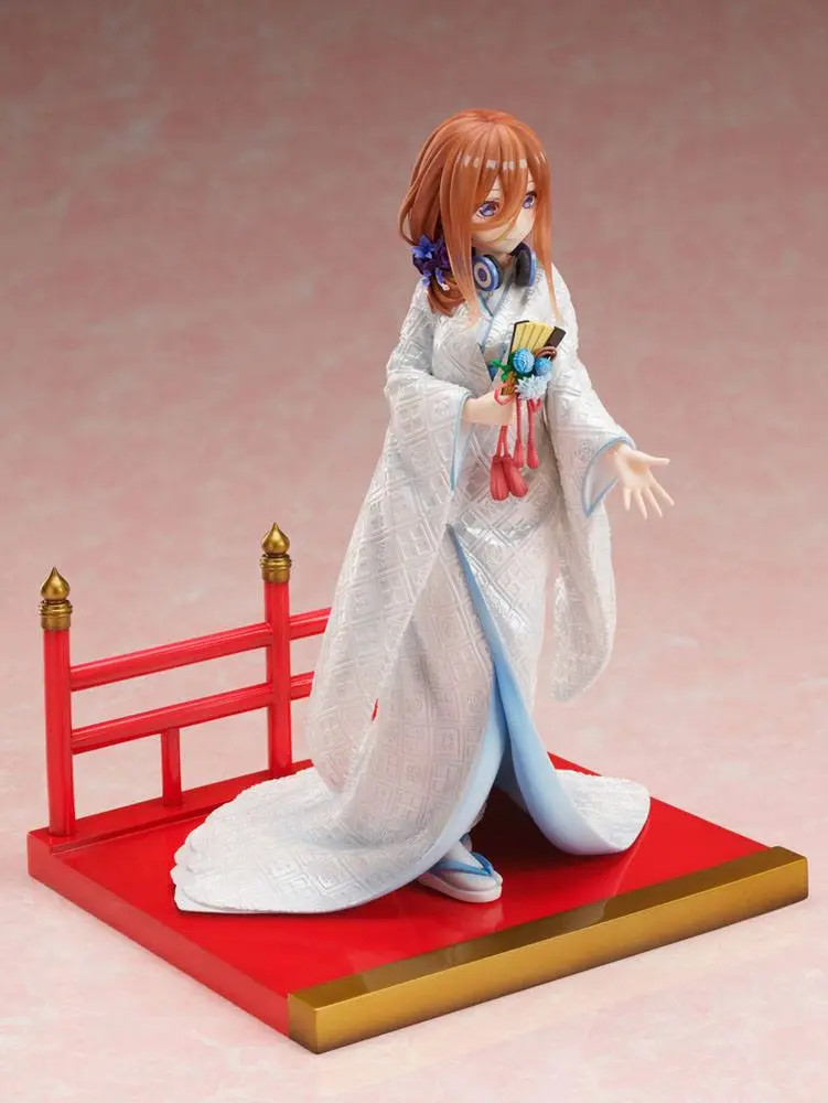 The Quintessential Quintuplets 2 PVC Kip 1/7 Miku Nakano Shiromuku 23 cm fotografija proizvoda