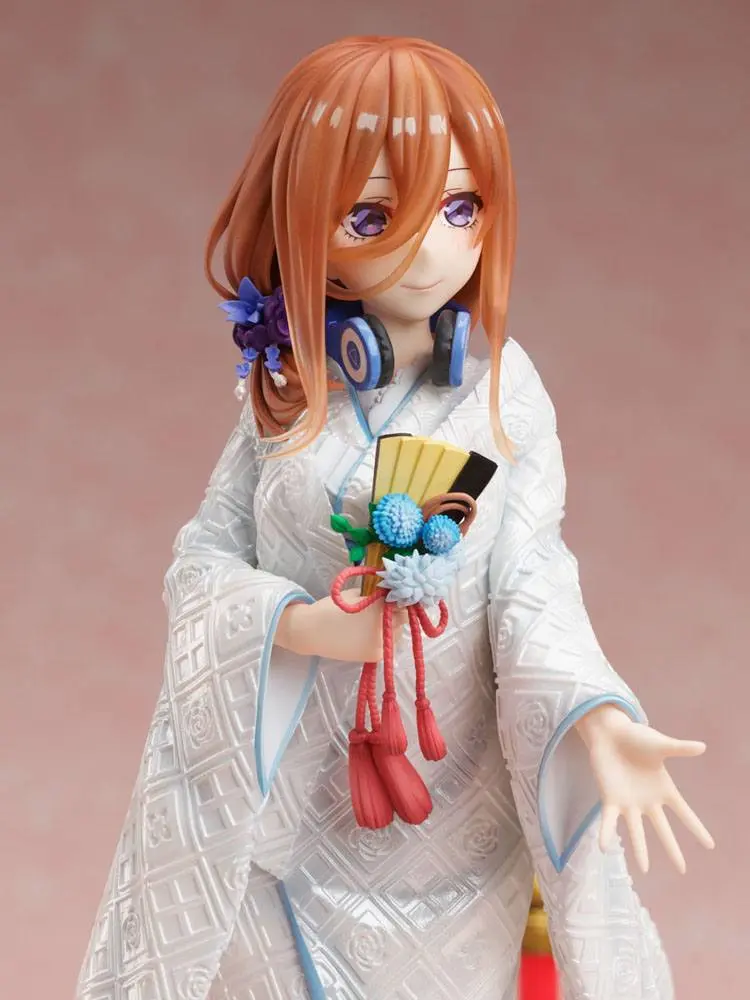 The Quintessential Quintuplets 2 PVC Kip 1/7 Miku Nakano Shiromuku 23 cm fotografija proizvoda