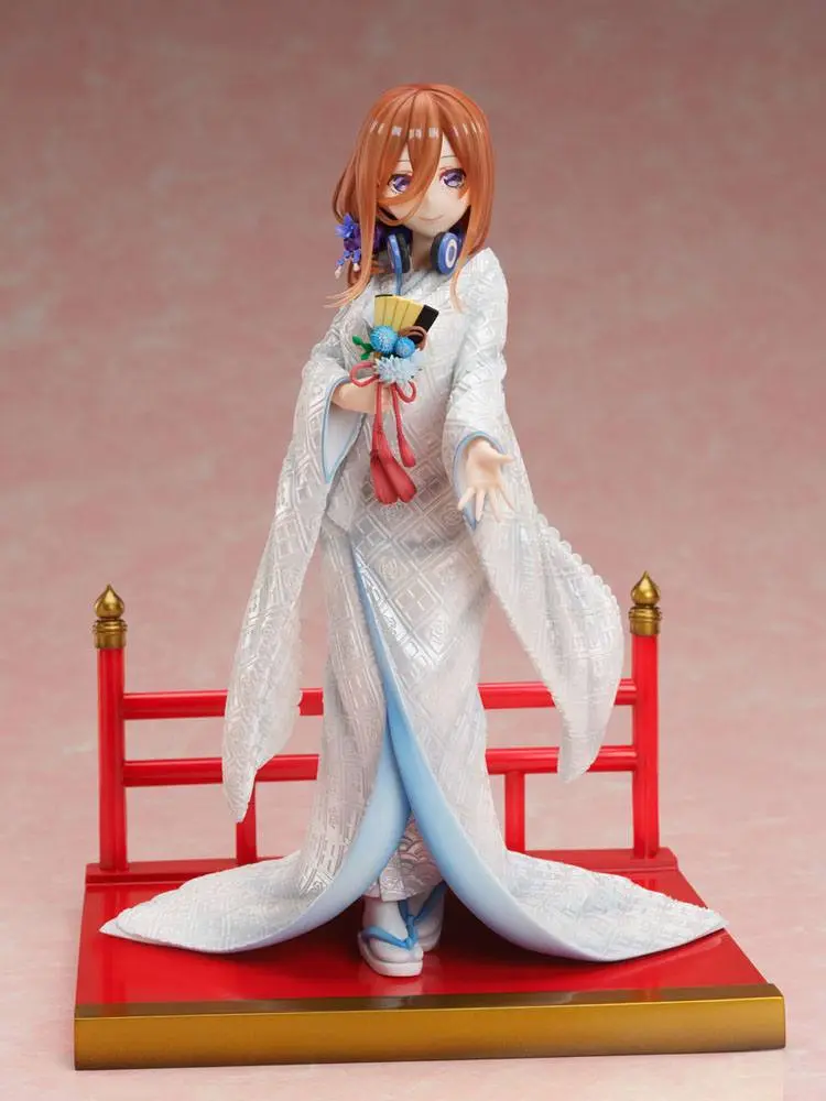 The Quintessential Quintuplets 2 PVC Kip 1/7 Miku Nakano Shiromuku 23 cm fotografija proizvoda