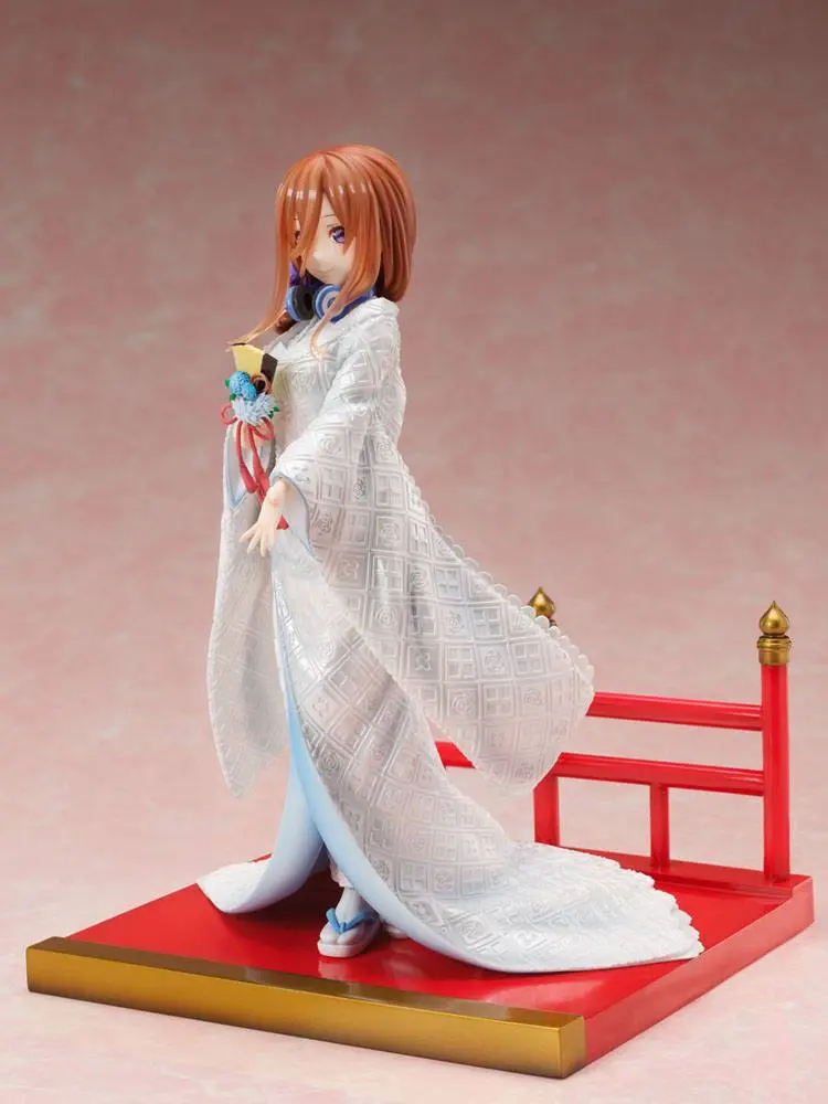 The Quintessential Quintuplets 2 PVC Kip 1/7 Miku Nakano Shiromuku 23 cm fotografija proizvoda