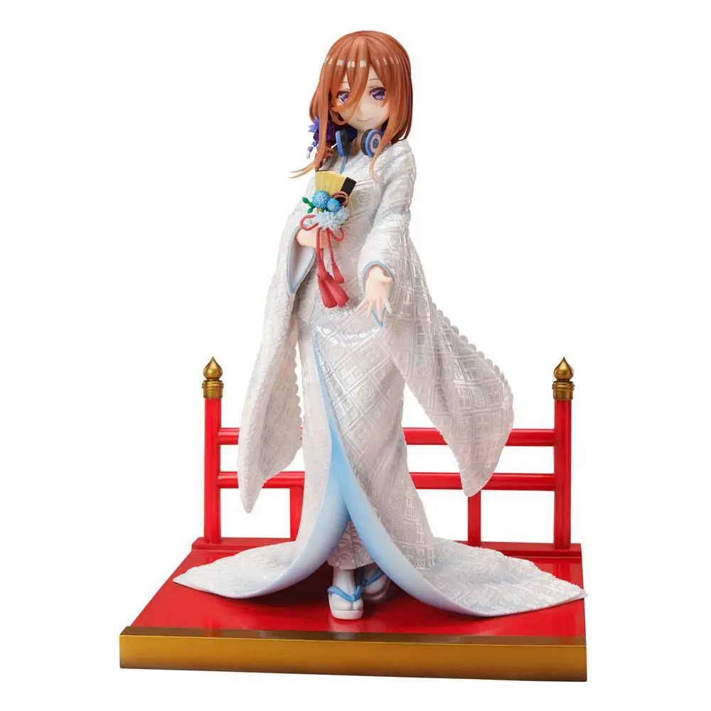 The Quintessential Quintuplets 2 PVC Kip 1/7 Miku Nakano Shiromuku 23 cm fotografija proizvoda