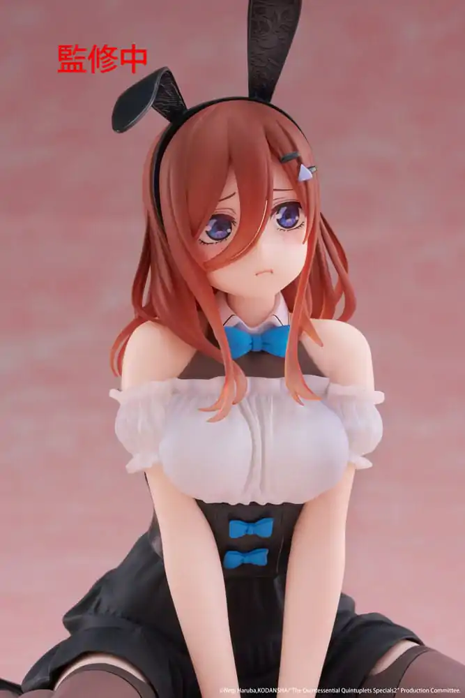 The Quintessential Quintuplets 3 PVC Kip Stolni Slatka Figura Miku Nakano (Bunny Ver.) 13 cm fotografija proizvoda