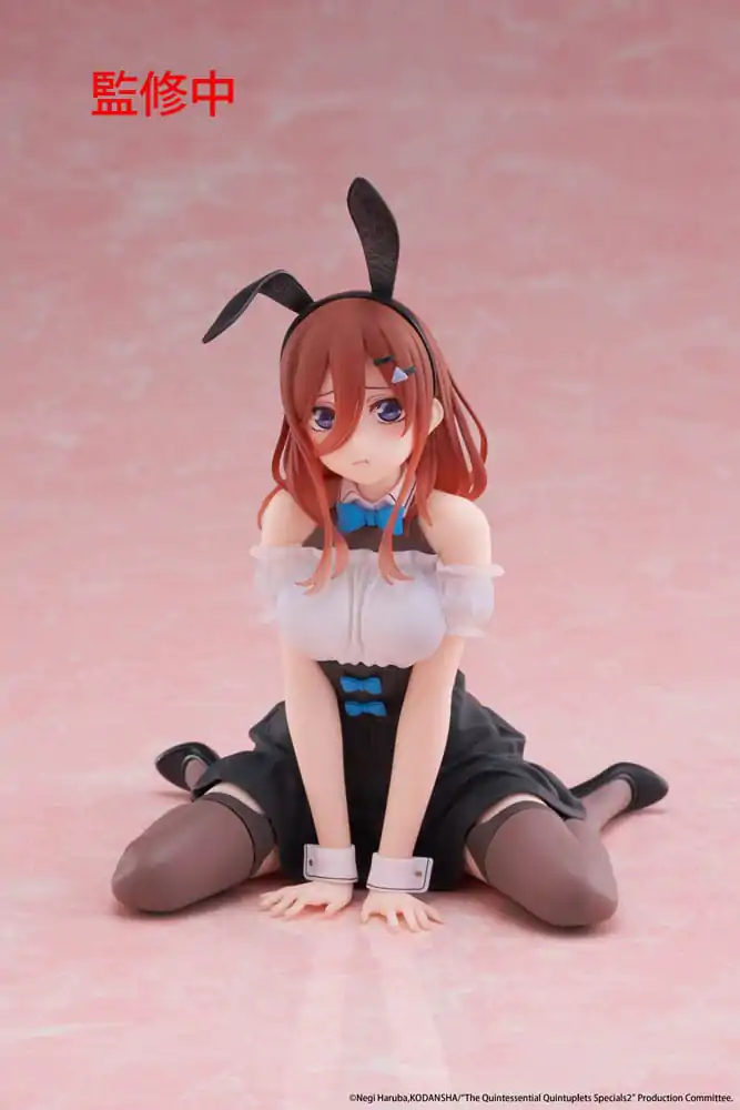 The Quintessential Quintuplets 3 PVC Kip Stolni Slatka Figura Miku Nakano (Bunny Ver.) 13 cm fotografija proizvoda
