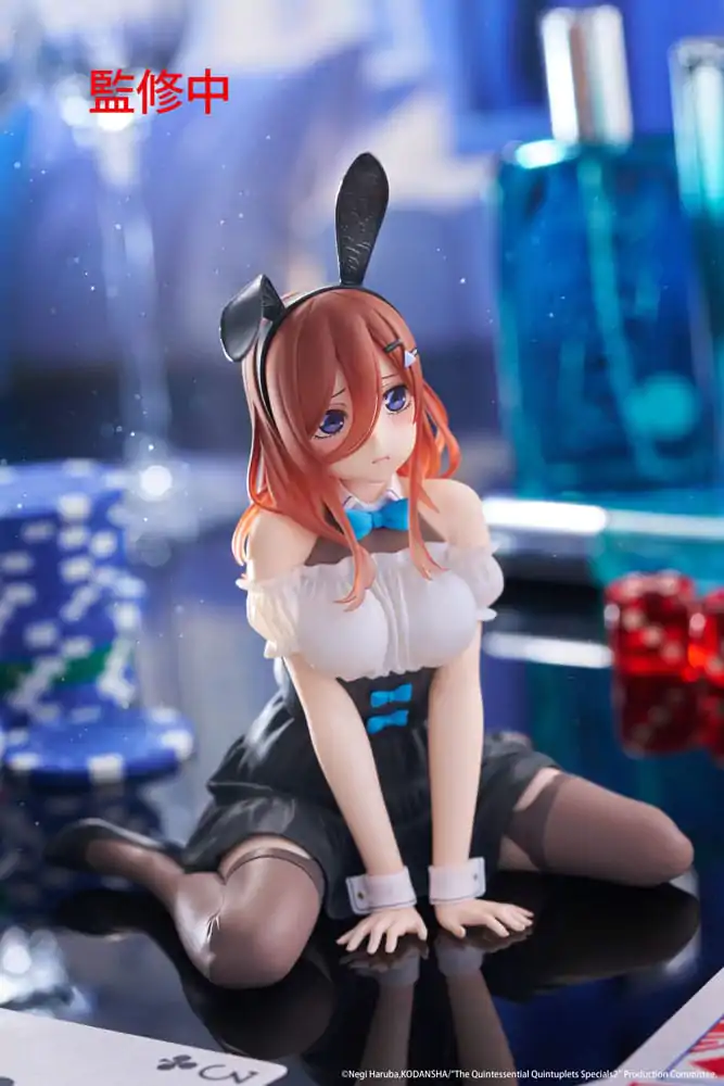 The Quintessential Quintuplets 3 PVC Kip Stolni Slatka Figura Miku Nakano (Bunny Ver.) 13 cm fotografija proizvoda