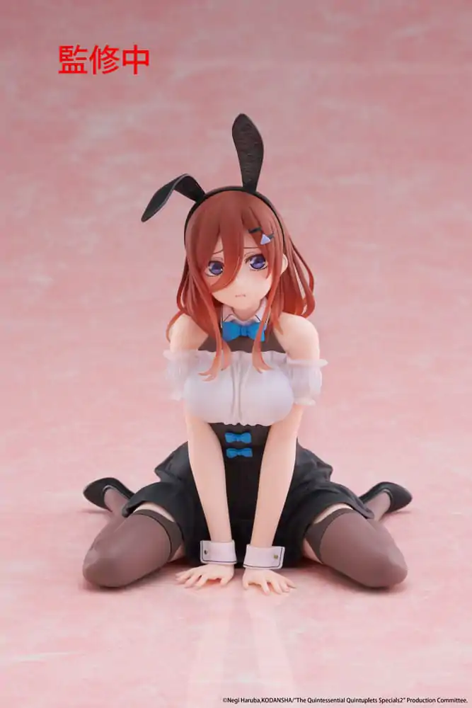 The Quintessential Quintuplets 3 PVC Kip Stolni Slatka Figura Miku Nakano (Bunny Ver.) 13 cm fotografija proizvoda