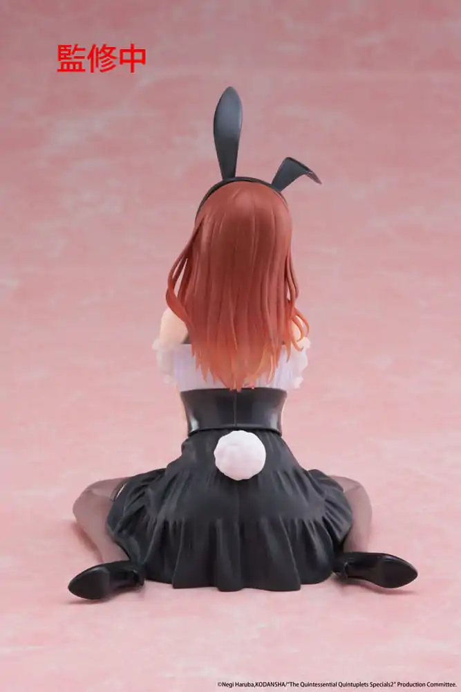 The Quintessential Quintuplets 3 PVC Kip Stolni Slatka Figura Miku Nakano (Bunny Ver.) 13 cm fotografija proizvoda