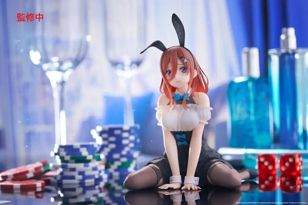 The Quintessential Quintuplets 3 PVC Kip Stolni Slatka Figura Miku Nakano (Bunny Ver.) 13 cm fotografija proizvoda