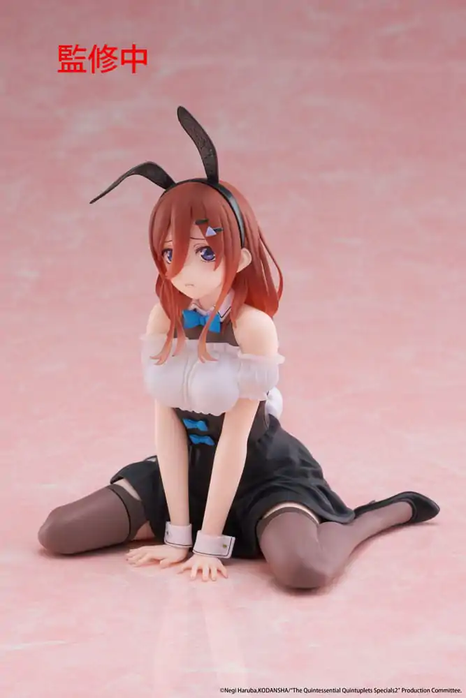 The Quintessential Quintuplets 3 PVC Kip Stolni Slatka Figura Miku Nakano (Bunny Ver.) 13 cm fotografija proizvoda
