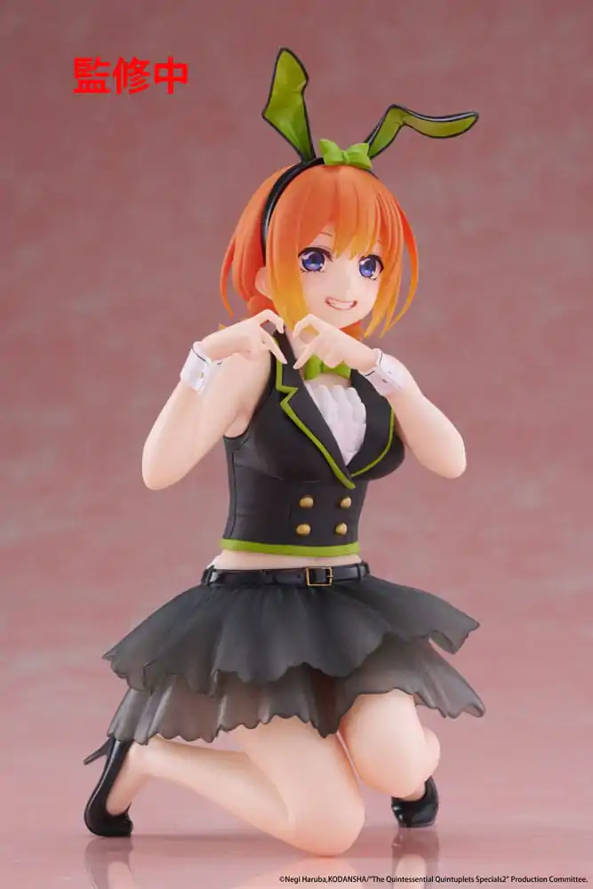 The Quintessential Quintuplets 3 PVC Kipić Stolni Slatka Figura Yotsuba Nakano (Bunny Ver.) 13 cm fotografija proizvoda