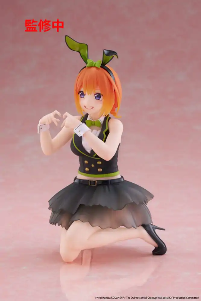 The Quintessential Quintuplets 3 PVC Kipić Stolni Slatka Figura Yotsuba Nakano (Bunny Ver.) 13 cm fotografija proizvoda