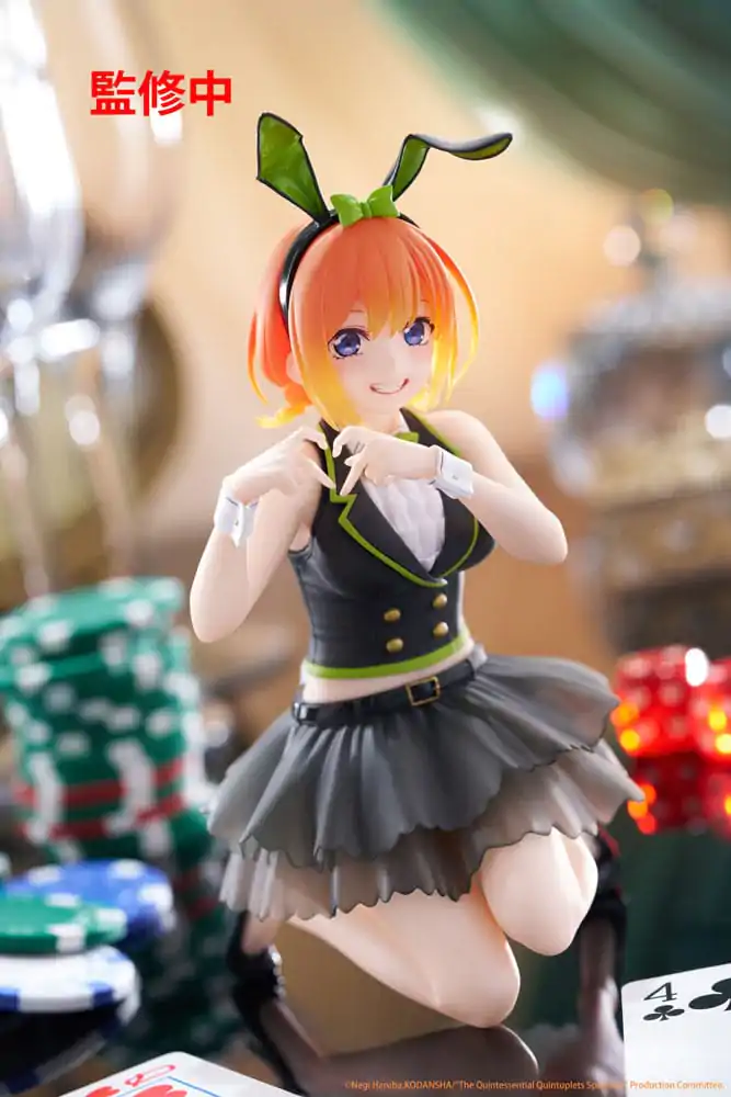The Quintessential Quintuplets 3 PVC Kipić Stolni Slatka Figura Yotsuba Nakano (Bunny Ver.) 13 cm fotografija proizvoda