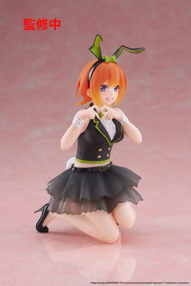 The Quintessential Quintuplets 3 PVC Kipić Stolni Slatka Figura Yotsuba Nakano (Bunny Ver.) 13 cm fotografija proizvoda