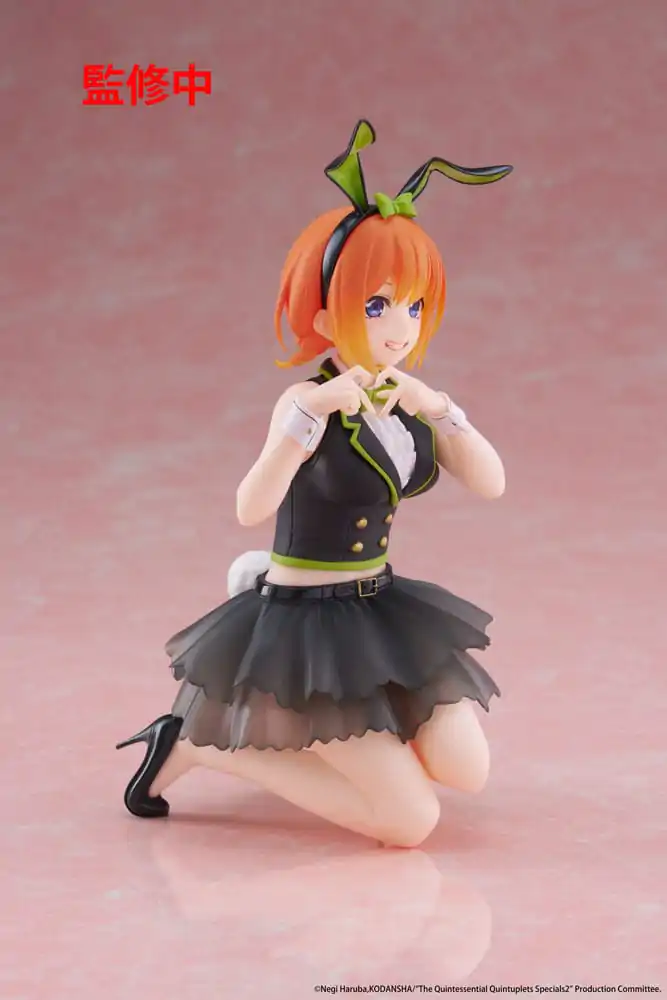 The Quintessential Quintuplets 3 PVC Kipić Stolni Slatka Figura Yotsuba Nakano (Bunny Ver.) 13 cm fotografija proizvoda