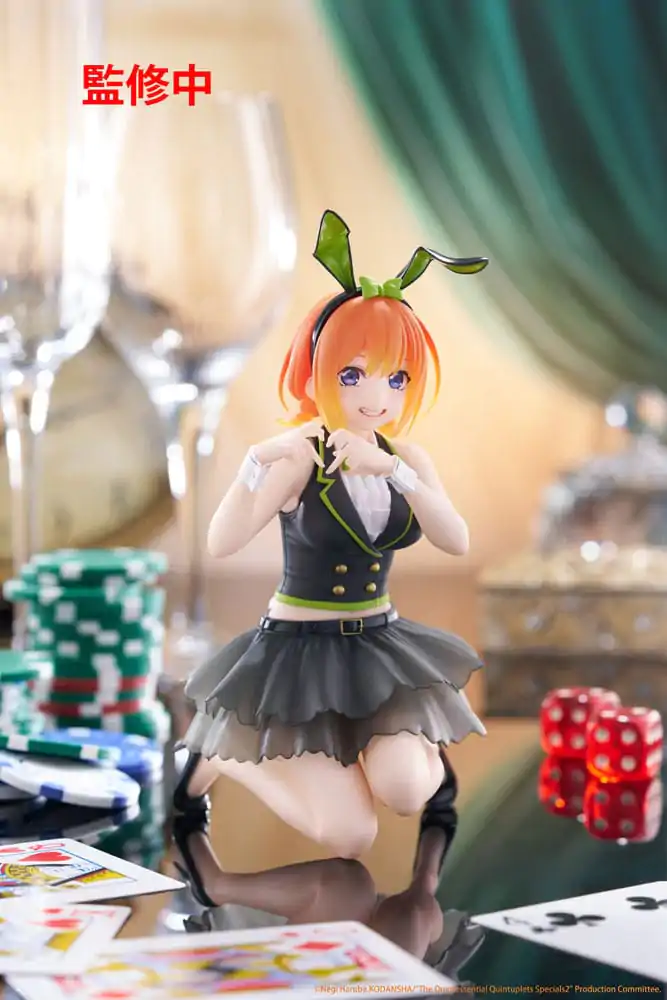 The Quintessential Quintuplets 3 PVC Kipić Stolni Slatka Figura Yotsuba Nakano (Bunny Ver.) 13 cm fotografija proizvoda