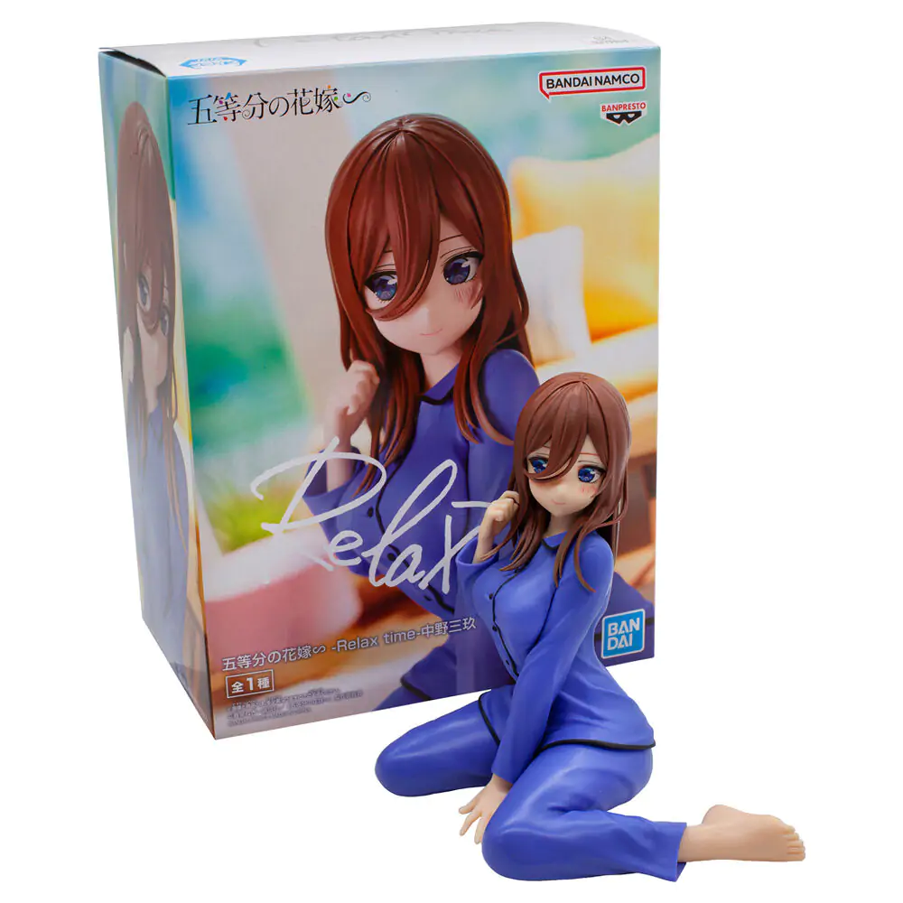 The Quintessential Quintuplets Miku Nakano Relax Time figura 12cm fotografija proizvoda