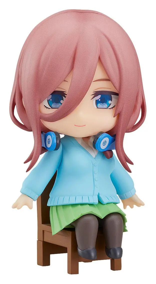The Quintessential Quintuplets Movie Nendoroid Swacchao! Figura Miku Nakano 9 cm fotografija proizvoda