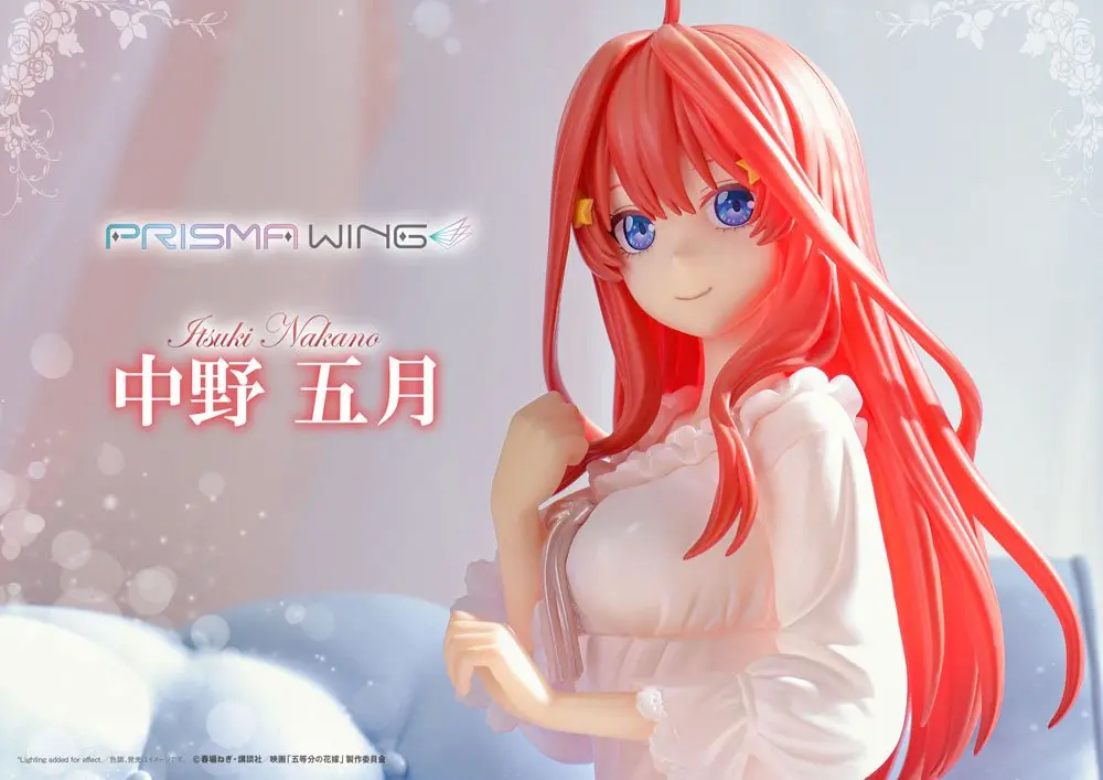 The Quintessential Quintuplets Prisma Wing PVC Kip 1/7 Itsuki Nakano 18 cm fotografija proizvoda