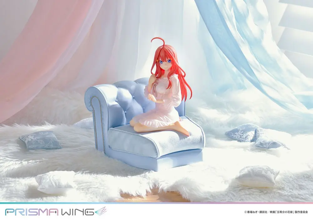 The Quintessential Quintuplets Prisma Wing PVC Kip 1/7 Itsuki Nakano 18 cm fotografija proizvoda