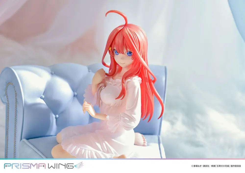 The Quintessential Quintuplets Prisma Wing PVC Kip 1/7 Itsuki Nakano 18 cm fotografija proizvoda