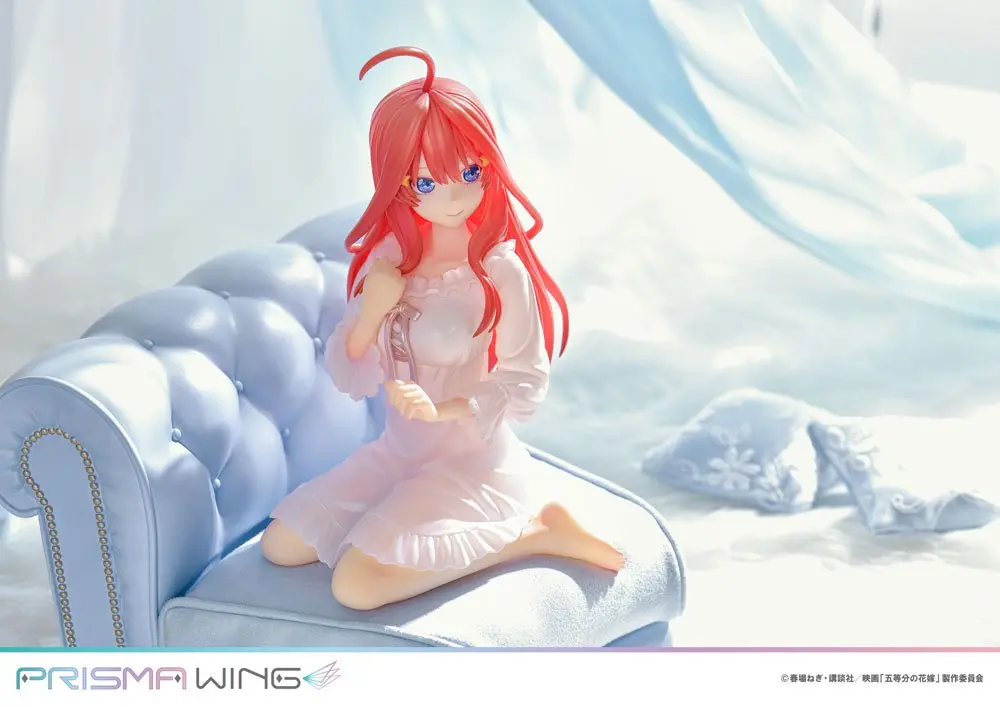 The Quintessential Quintuplets Prisma Wing PVC Kip 1/7 Itsuki Nakano 18 cm fotografija proizvoda