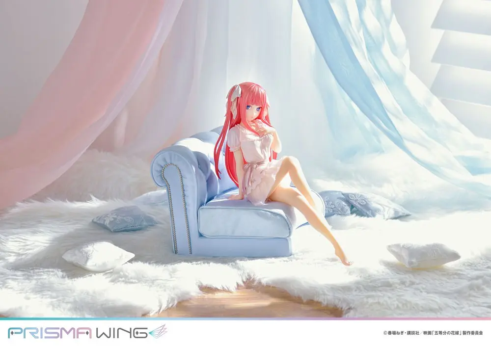 The Quintessential Quintuplets Prisma Wing PVC Kip 1/7 Nino Nakano 17 cm fotografija proizvoda