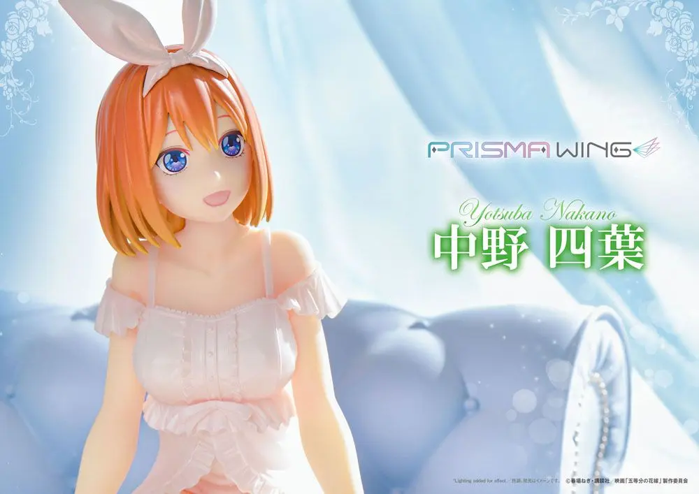 The Quintessential Quintuplets Prisma Wing PVC Kip 1/7 Yotsuba Nakano 18 cm fotografija proizvoda