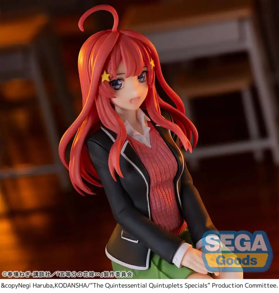 The Quintessential Quintuplets Specials PM Perching PVC Kipić Itsuki Nakano 10 cm fotografija proizvoda